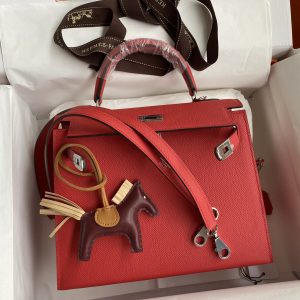 Hermes Kelly-Epsom Leather-25CM - Image 2