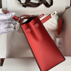 Hermes Kelly-Epsom Leather-25CM - Image 6