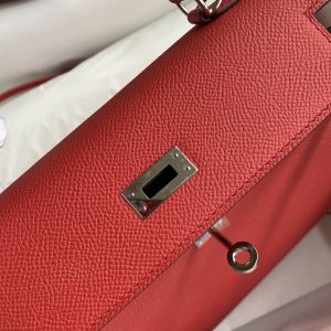 Hermes Kelly-Epsom Leather-25CM - Image 7