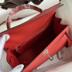 Hermes Kelly-Epsom Leather-25CM - Image 9