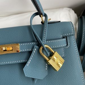 Hermes Kelly-Epsom Leather-25CM - Image 3
