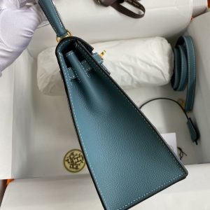 Hermes Kelly-Epsom Leather-25CM - Image 6