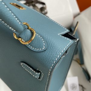 Hermes Kelly-Epsom Leather-25CM - Image 5