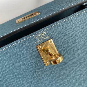Hermes Kelly-Epsom Leather-25CM - Image 7