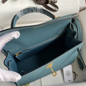 Hermes Kelly-Epsom Leather-25CM - Image 8