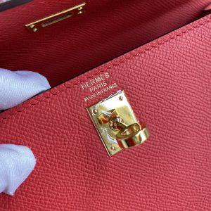 Hermes Kelly-Epsom Leather-25CM - Image 7