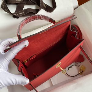 Hermes Kelly-Epsom Leather-25CM - Image 8