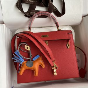 Hermes Kelly-Epsom Leather-25CM - Image 9