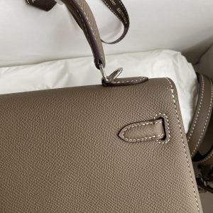 Hermes Kelly-Epsom Leather-25CM - Image 4
