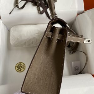 Hermes Kelly-Epsom Leather-25CM - Image 6