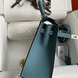 Hermes Kelly-Epsom Leather-25CM - Image 5