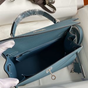 Hermes Kelly-Epsom Leather-25CM - Image 8