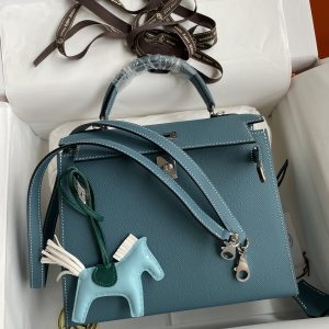 Hermes Kelly-Epsom Leather-25CM - Image 9