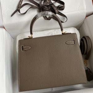 Hermes Kelly-Epsom Leather-25CM - Image 3