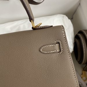 Hermes Kelly-Epsom Leather-25CM - Image 4