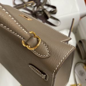 Hermes Kelly-Epsom Leather-25CM - Image 6