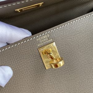 Hermes Kelly-Epsom Leather-25CM - Image 7