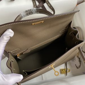 Hermes Kelly-Epsom Leather-25CM - Image 9