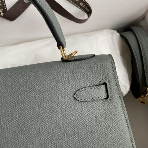 Hermes Kelly-Epsom Leather-25CM - Image 5