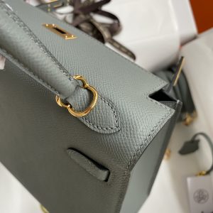 Hermes Kelly-Epsom Leather-25CM - Image 7