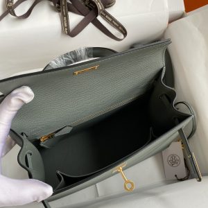 Hermes Kelly-Epsom Leather-25CM - Image 9
