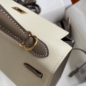 Hermes Kelly-Epsom Leather-25CM - Image 4