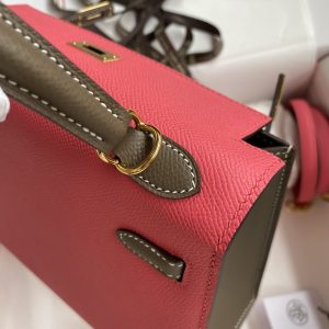 Hermes Kelly-Epsom Leather-25CM - Image 5