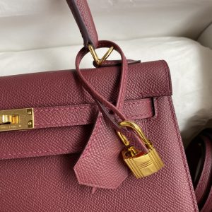 Hermes Kelly-Epsom Leather-25CM - Image 5