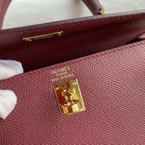 Hermes Kelly-Epsom Leather-25CM - Image 7