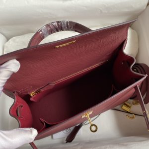Hermes Kelly-Epsom Leather-25CM - Image 8