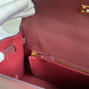 Hermes Kelly-Epsom Leather-25CM - Image 9