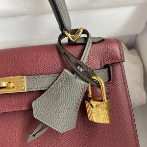 Hermes Kelly-Epsom Leather-25CM - Image 3