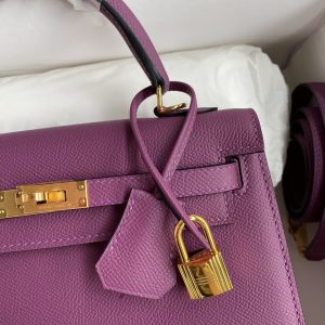 Hermes Kelly-Epsom Leather-25CM - Image 4