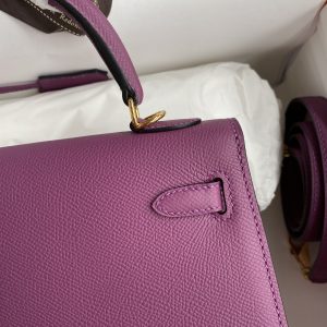 Hermes Kelly-Epsom Leather-25CM - Image 5
