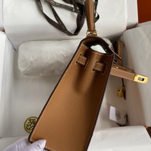 Hermes Kelly-Epsom Leather-25CM - Image 5