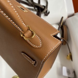 Hermes Kelly-Epsom Leather-25CM - Image 6