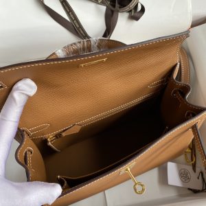 Hermes Kelly-Epsom Leather-25CM - Image 9