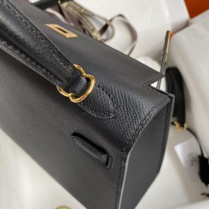 Hermes Kelly-Epsom Leather-25CM - Image 7