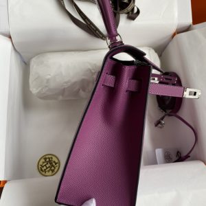 Hermes Kelly-Epsom Leather-25CM - Image 5