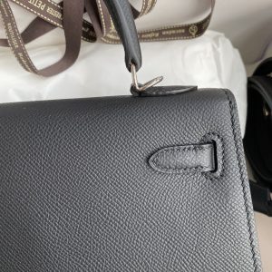 Hermes Kelly-Epsom Leather-25CM - Image 4