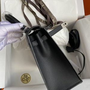 Hermes Kelly-Epsom Leather-25CM - Image 5