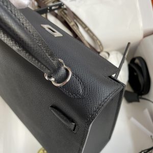 Hermes Kelly-Epsom Leather-25CM - Image 6