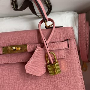Hermes Kelly-Epsom Leather-25CM - Image 3