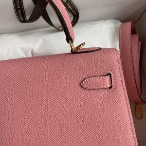 Hermes Kelly-Epsom Leather-25CM - Image 4