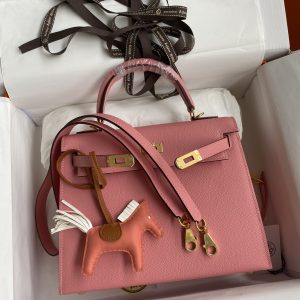 Hermes Kelly-Epsom Leather-25CM - Image 9