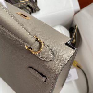 Hermes Kelly-Epsom Leather-25CM - Image 5