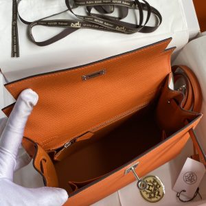 Hermes Kelly-Epsom Leather-25CM - Image 4