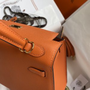 Hermes Kelly-Epsom Leather-25CM - Image 7