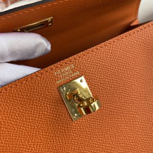 Hermes Kelly-Epsom Leather-25CM - Image 8