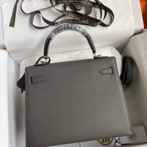 Hermes Kelly-Epsom Leather-25CM - Image 3